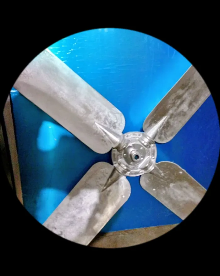 Axial industrial 4 paletas aluminio 30 pulgadas
