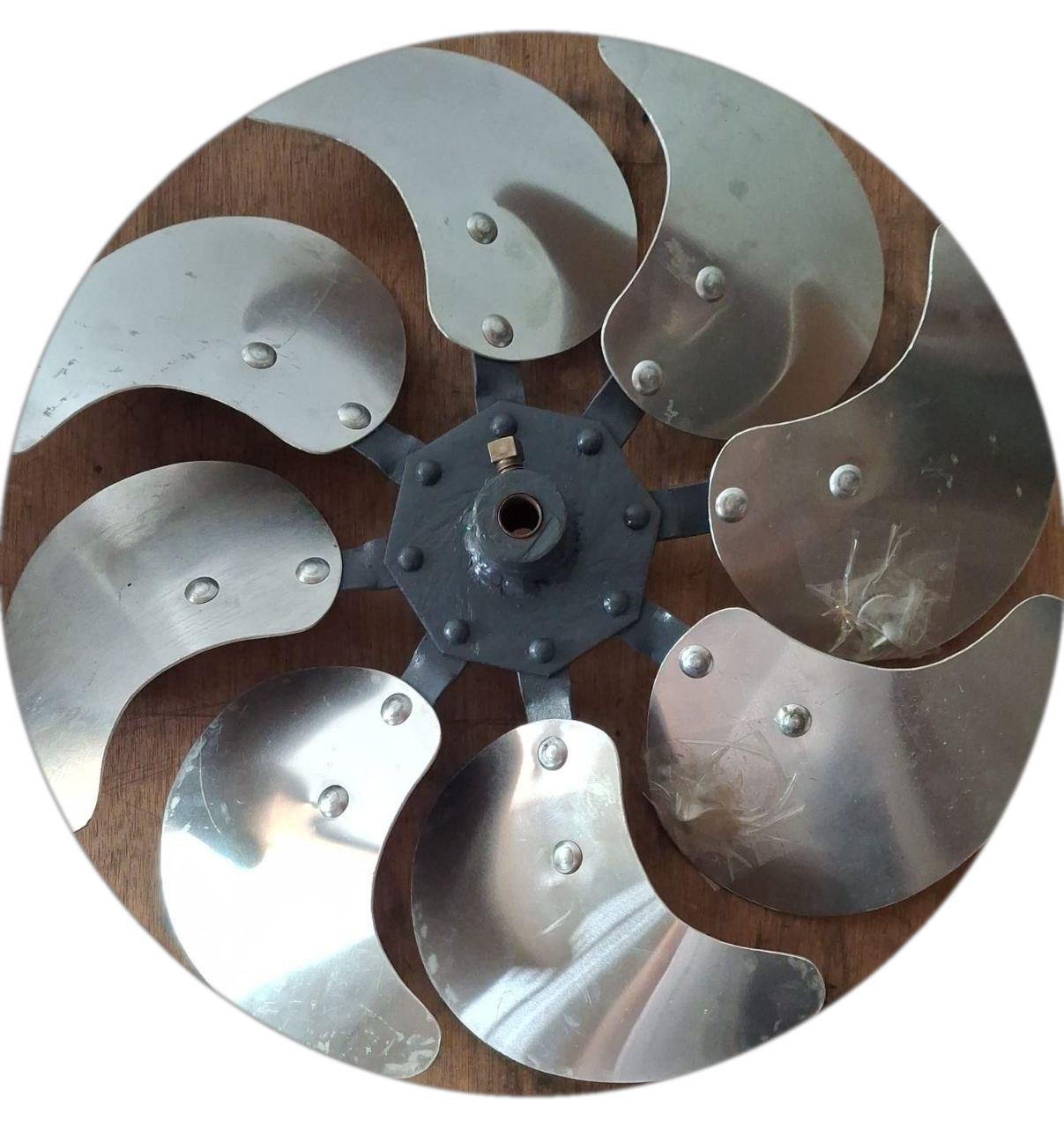 Axial 8 paletas aluminio vehicular pesado