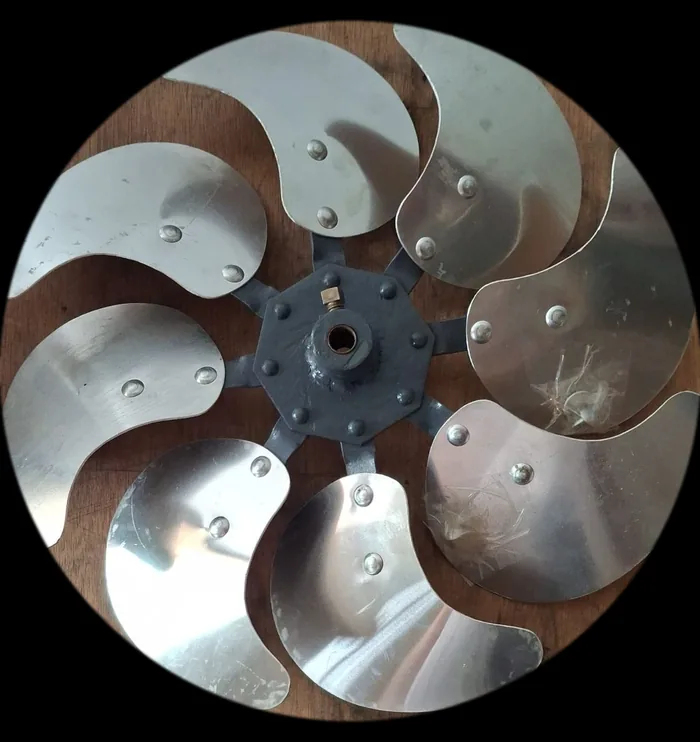 Axial 8 paletas aluminio vehicular pesado
