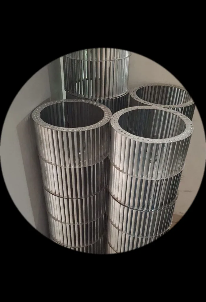 Blower de aluminio fan coil