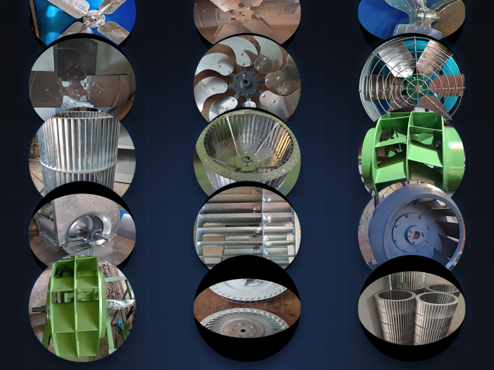BLOWERS Y ASPAS — Catálogo de ventiladores